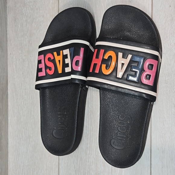 Circus By Sam Edelman Women"Beach Please" Flynn Slides Sandals Sz 10M - Picture 2 of 11